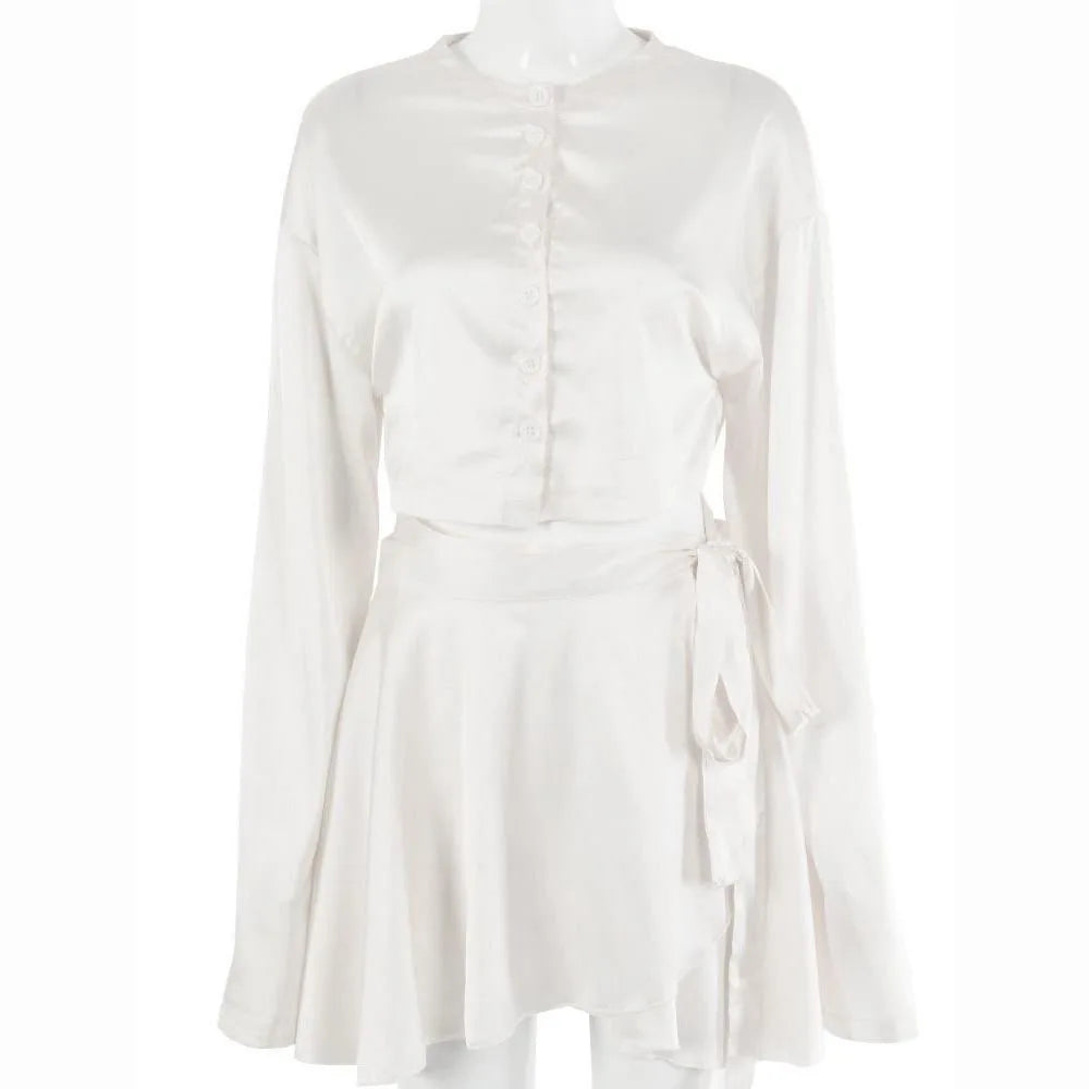 Silky Two-Piece Lounge Set