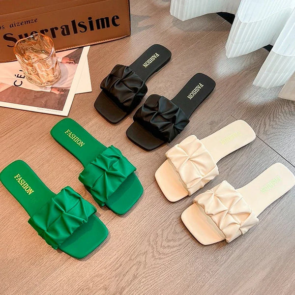 Easy Slip-On Summer Comfort Slides