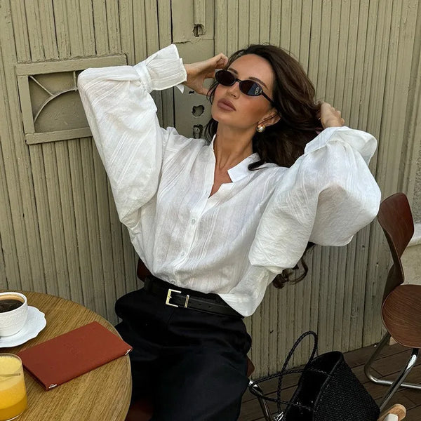 Everyday Classic White Button Shirt
