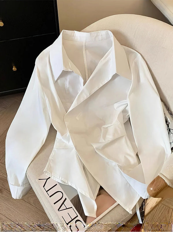 Modern Business Long Polo Tunic