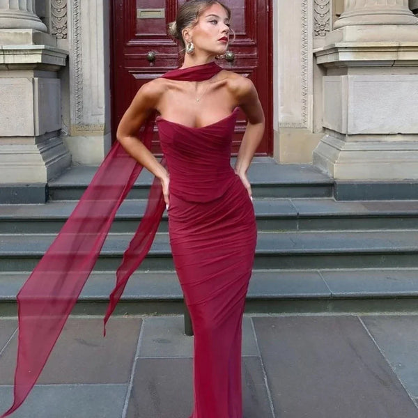 Elegant Two-Piece Evening Set